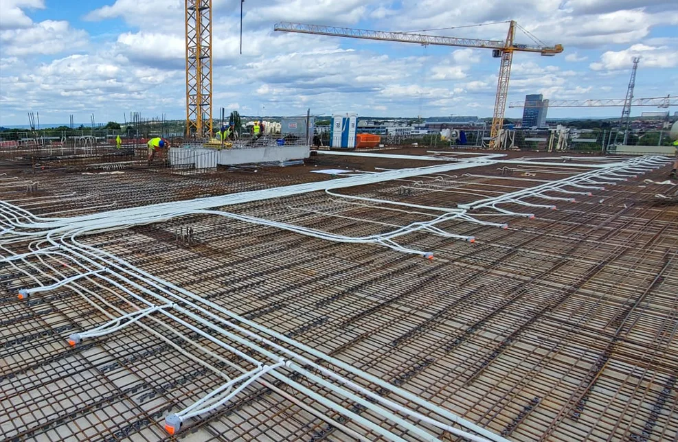 Thermische Anschlussdose für sichere Verbindung von Heiz- und Kühlsystemen