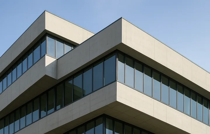 Gebäude mit individueller Architektur